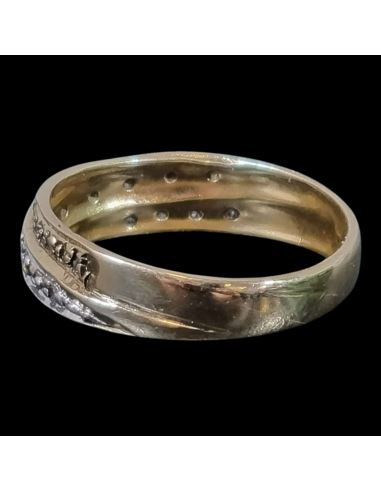 Złoty Pierścionek Wzorki 2,42g pr.585 r.14