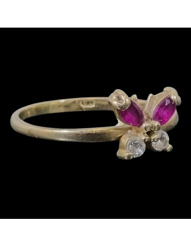 Pierścionek motylek p 585 waga (g): 1,17