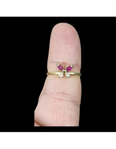 Pierścionek motylek p 585 waga (g): 1,17