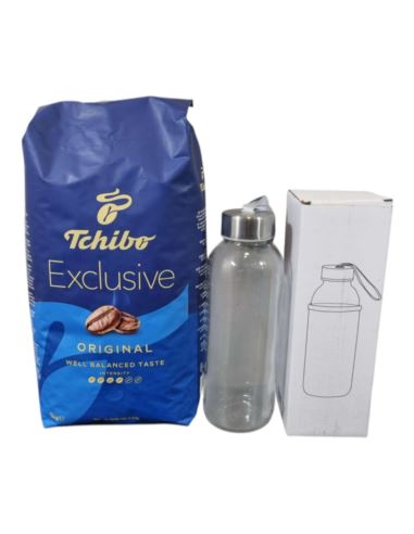 Zestaw kawowy 8552 Kawa ziarnista Tchibo Exclusive 1000 g