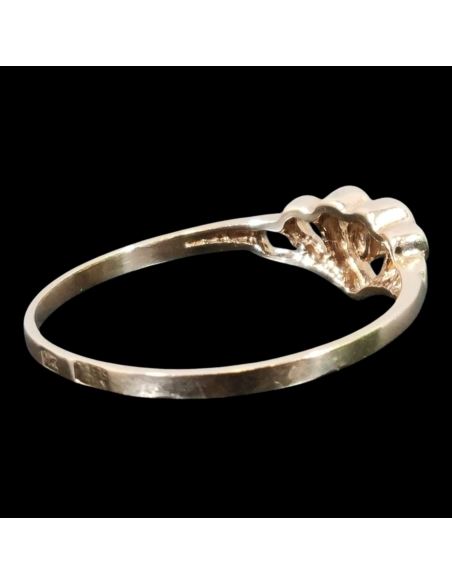 Pierścionek Serce z Oczkiem 0,96g 585 r.13