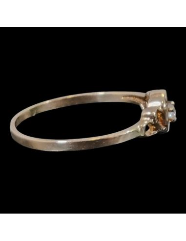 Pierścionek Serce z Oczkiem 0,96g 585 r.13