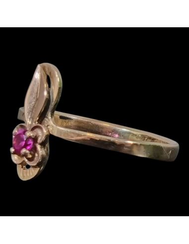 Pierścionek Róż. Kamień 1,71g pr.585 r.16