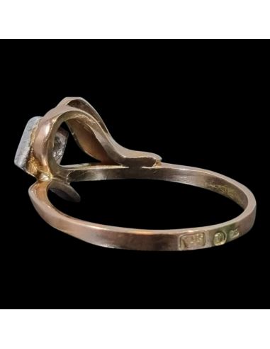 Pierścionek Romb Z Oczkiem 2,22g 585 r.15