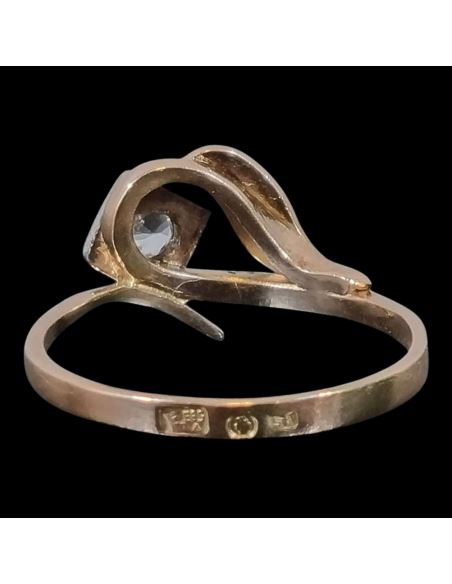 Pierścionek Romb Z Oczkiem 2,22g 585 r.15