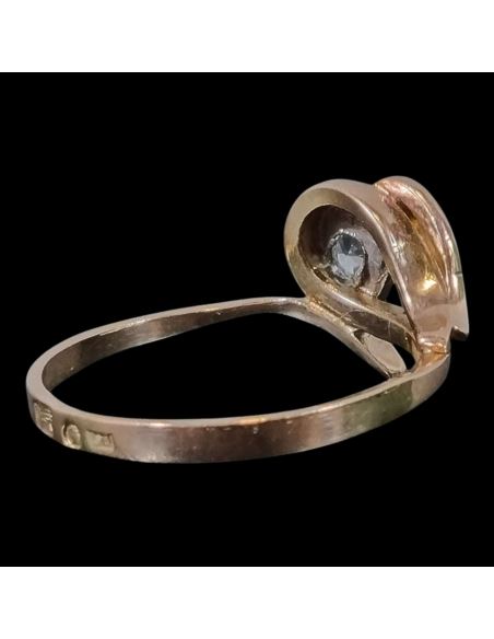 Pierścionek Romb Z Oczkiem 2,22g 585 r.15