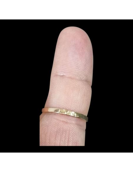 Pierścionek Romb Z Oczkiem 2,22g 585 r.15