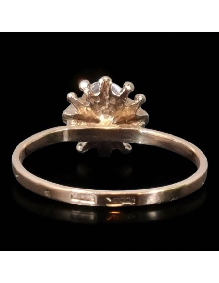 Złoty pierścionek z oczkiem 2,49g pr.585 r.16