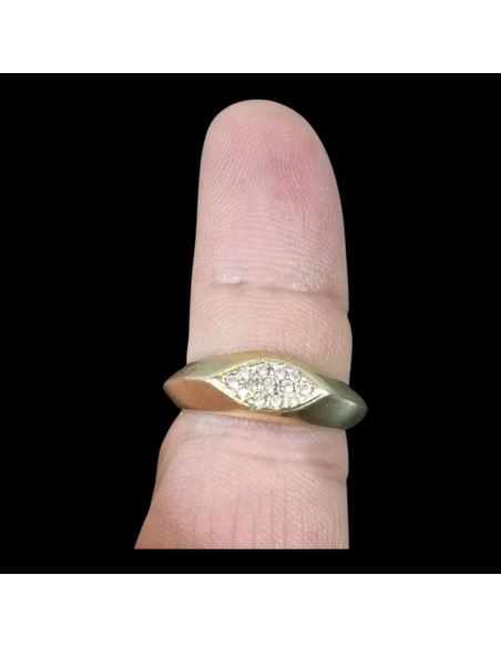 Złoty Pierścionek 3,75g pr.585 r.15