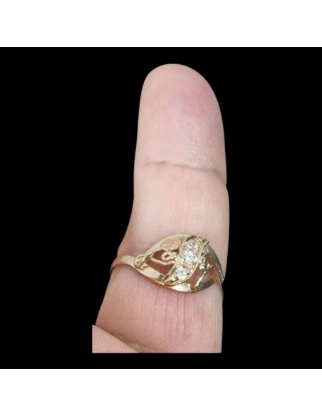 Pierścionek p585 r21 2,28g