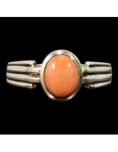 Pierścionek z Ceglanym Oczkiem 3,97g 585 r23