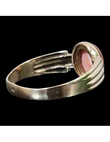 Pierścionek z Ceglanym Oczkiem 3,97g 585 r23