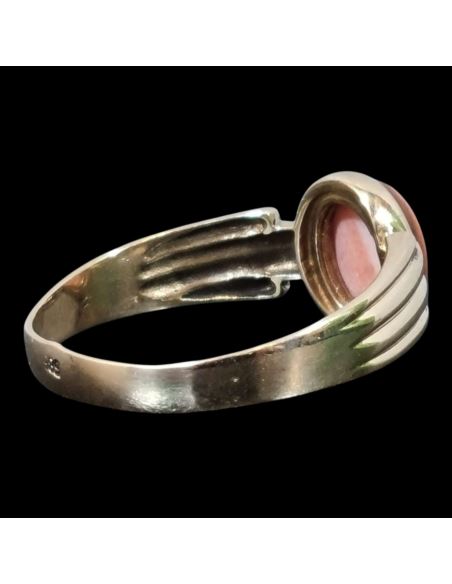 Pierścionek z Ceglanym Oczkiem 3,97g 585 r23