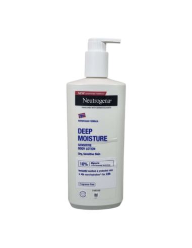 Balsam Neutrogena Deep Moisture Dry Sensitive Skin 400ml
