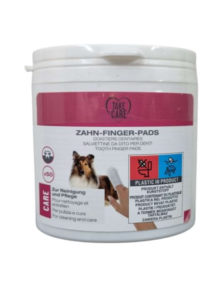 Take Care Nakładki Pielęgnujące do Zębów dla Psa