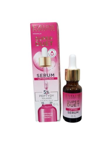 EVELINE Super Duet serum liftingujące z Peptydami 18 ml