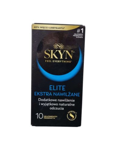 Prezerwatywy Skyn Elite Ekstra Nawilżenie 10szt