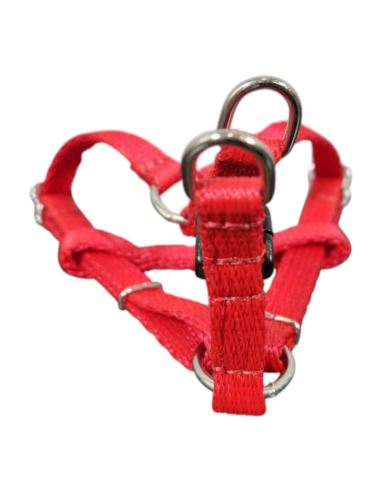 LORD Szelki z taśmy z górnym zatrzaskiem 35cm Czerwony