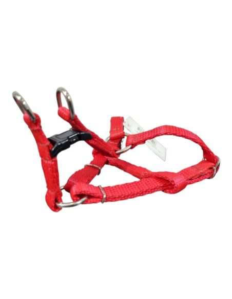 LORD Szelki z taśmy z górnym zatrzaskiem 35cm Czerwony