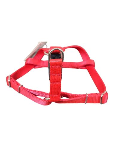 LORD Szelki z taśmy z górnym zatrzaskiem 40cm Czerwone