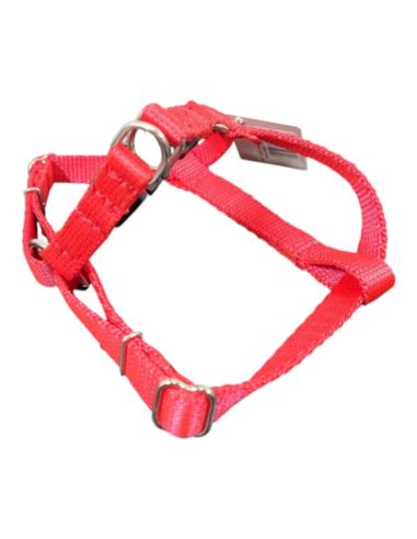 LORD Szelki z taśmy z górnym zatrzaskiem 40cm Czerwone