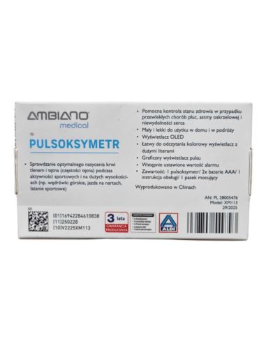 Pulsykometr Ambiano XM113