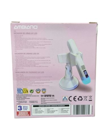 Ambiano Minilampa do Paznokci ND-302