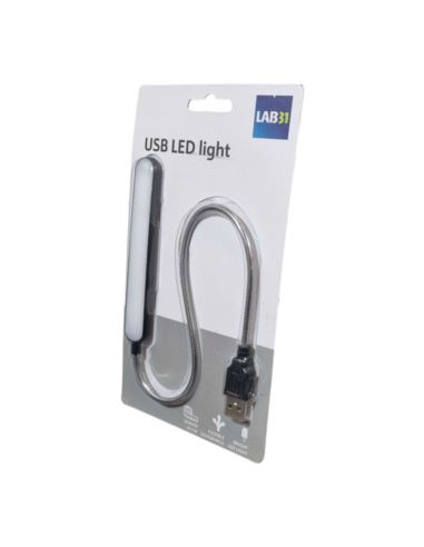Lampka USB Do czytania Elastyczna Podróżna Światło Białe Lab31