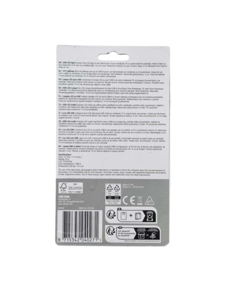 Lampka USB Do czytania Elastyczna Podróżna Światło Białe Lab31