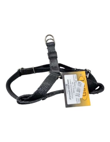 Lord Szelki z Taśmy z Górnym Zatrzaskiem 40cm Czarne