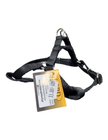 Lord Szelki z Taśmy z Górnym Zatrzaskiem 40cm Czarne