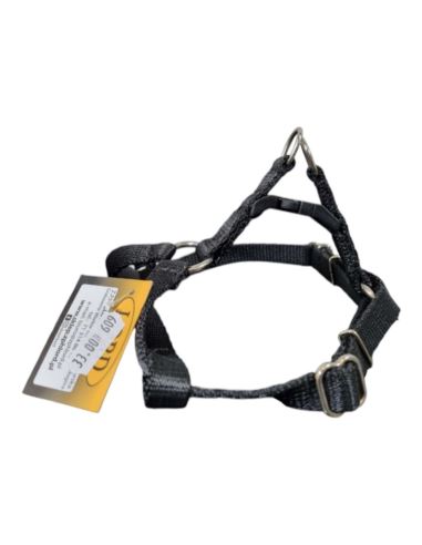 Lord Szelki z Taśmy z Górnym Zatrzaskiem 40cm Czarne