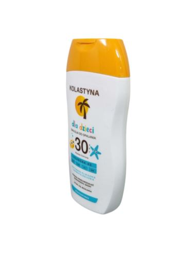 Kolastyna Emulsja do Opalania dla Dzieci SPF30 Ochrona 4D Wodoodporna