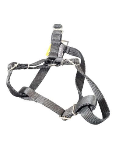 LORD Szelki z taśmy z górnym zatrzaskiem 50cm Czarny