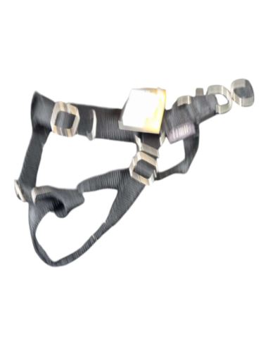 LORD Szelki z taśmy z górnym zatrzaskiem 50cm Czarny