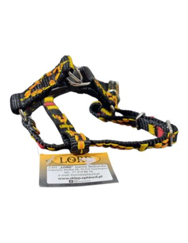 LORD Szelki z taśmy z górnym zatrzaskiem 40cm Żakard