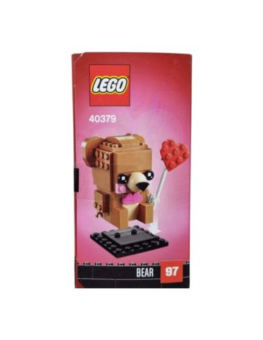 Oryginalne LEGO 40379 BrickHeadz Miś Walentynkowy Idealny Zestaw na prezent