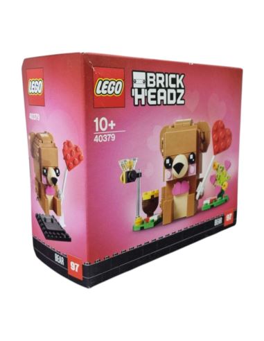 Oryginalne LEGO 40379 BrickHeadz Miś Walentynkowy Idealny Zestaw na prezent