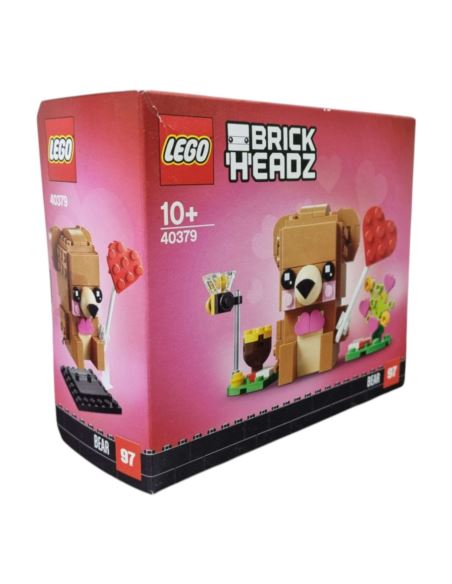 Oryginalne LEGO 40379 BrickHeadz Miś Walentynkowy Idealny Zestaw na prezent Oryginalne LEGO 40379 BrickHeadz Miś Walentynkowy Idealny Zestaw na prezent