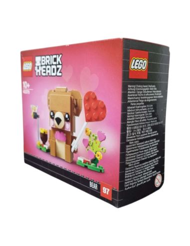 Oryginalne LEGO 40379 BrickHeadz Miś Walentynkowy Idealny Zestaw na prezent