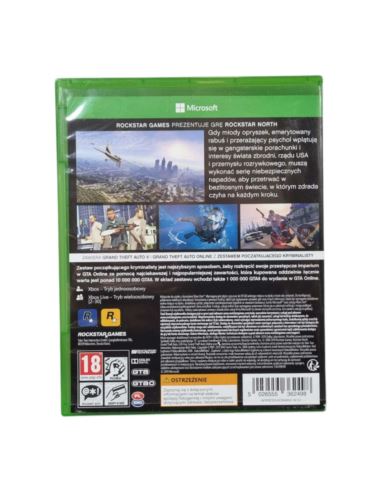 GRA XBOX ONE - GRAND THEFT AUTO V / GTA V