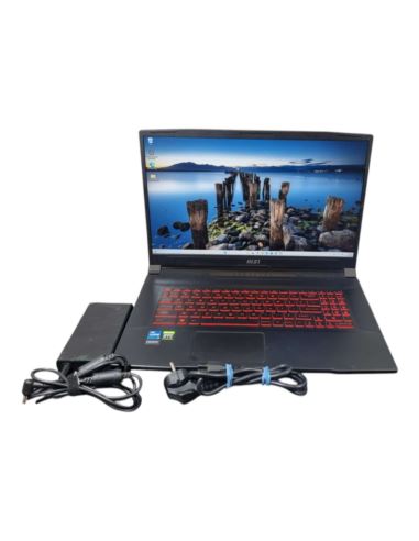 Laptop MSI Katana GF76 12UD-404PL RTX 3050 Ti i5-12th 16gb Ram 512GB SSD 17 Cali 144hz