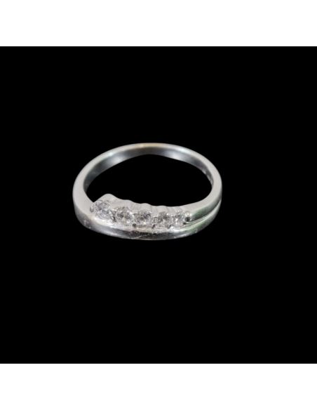 Pierscionek Białe Złoto p585 4,44g r18