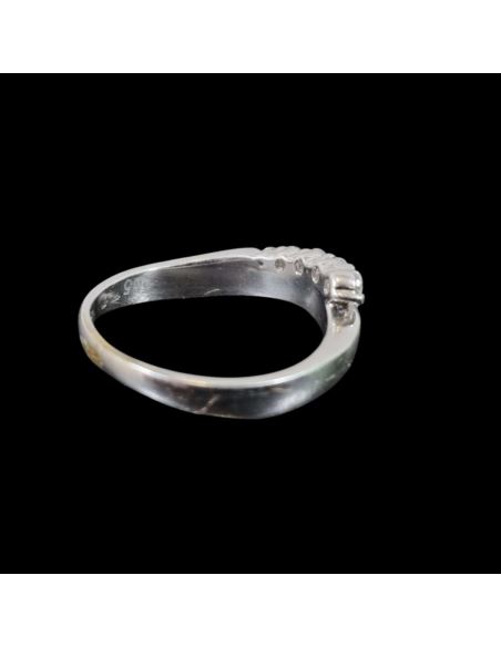 Pierscionek Białe Złoto p585 4,44g r18