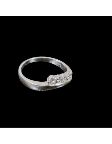 Pierscionek Białe Złoto p585 4,44g r18