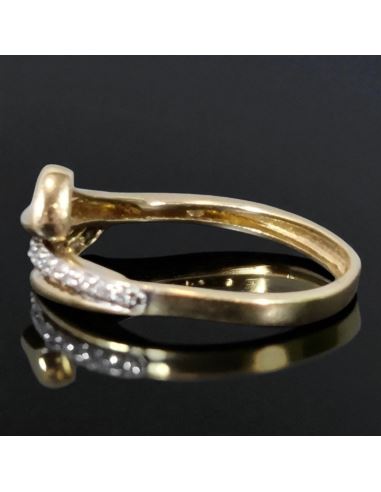 Złoty Pierścionek 1,71g pr.585 r.12