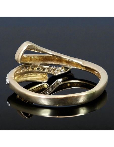 Złoty Pierścionek 1,71g pr.585 r.12