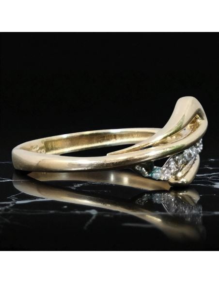 Złoty Pierścionek 1,71g pr.585 r.12