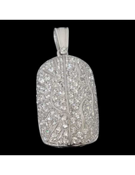 Zawieszka Białe Złoto 9,27g pr.585