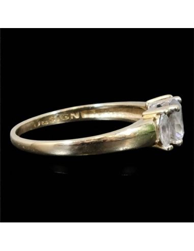 Pierścionek Trzy Oczka 2,49g 585 r.16